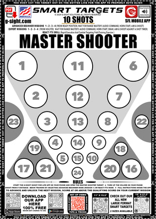 Free Master Shooter Target (For Print)